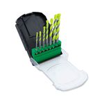 Hammersmith Drill Bit Pro-boorkoppen ZWART-ZILVER