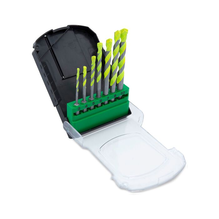 Hammersmith Drill Bit Pro-boorkoppen ZWART-ZILVER