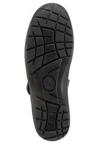 ELENA EDEN, zomerpantoffels voor dames, breedte H, met uitneembaar voetbed SCHWARZ