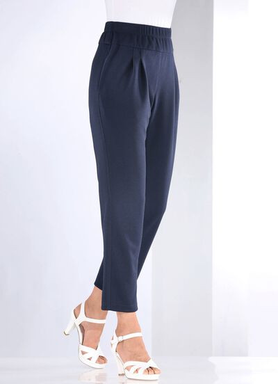 Broek in comfortabele slip-on-stijl 