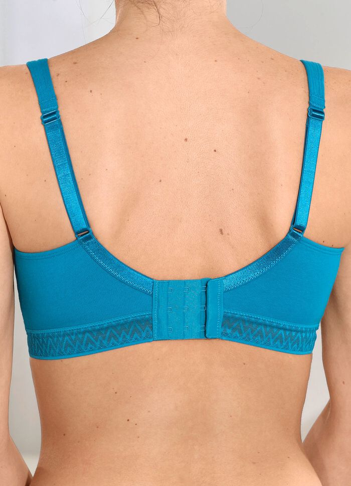 Naturana 2-pack bh met decoratieve elastische band 