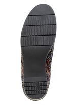 Waldl&auml;ufer, comfortabele dames trotteur, breedte H, met uitneembaar voetbed ZWART KLEURRIJK