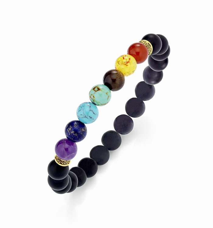 Elastische chakra-armband 