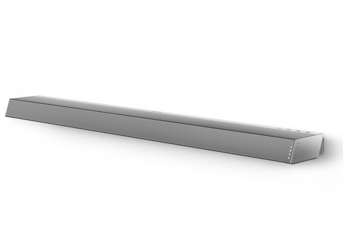Philips 2.1 soundbar met draadloze subwoofer ZILVER