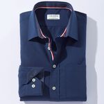 Shirt van "Milano Italy" in 4 kleuren DUNKELBLAU