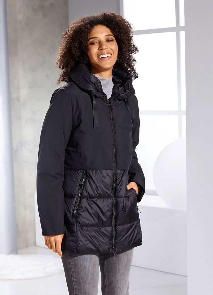 Functioneel jack in een trendy mix van materialen 