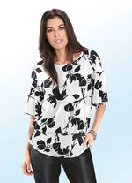 Shirt met wijde raglanmouwen 