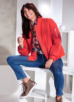 Blouson met 2-wegrits 