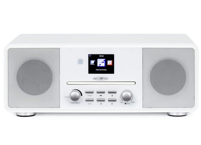 Stereo-installatie 'HRA19INT', met internetradio, van Reflexion WIT