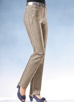 Jeans met bredere tailleband 