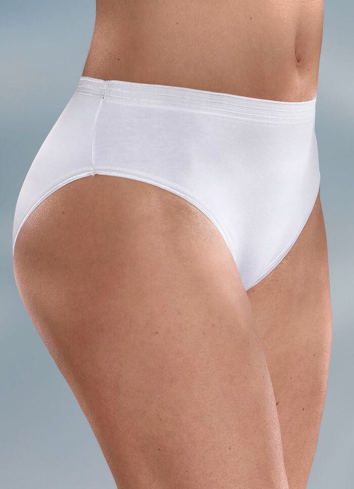 Vijfpack slips met glanzende afwerking 