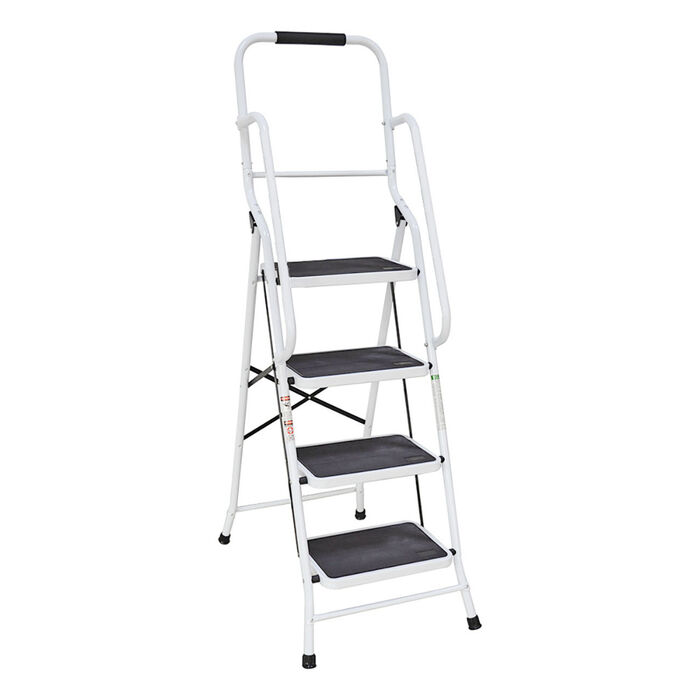 Veiligheidsladder met leuningen aan beide zijden 