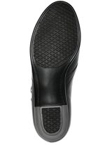 ELENA EDEN, chique damespumps, breedte H, gemaakt van leer ZWART