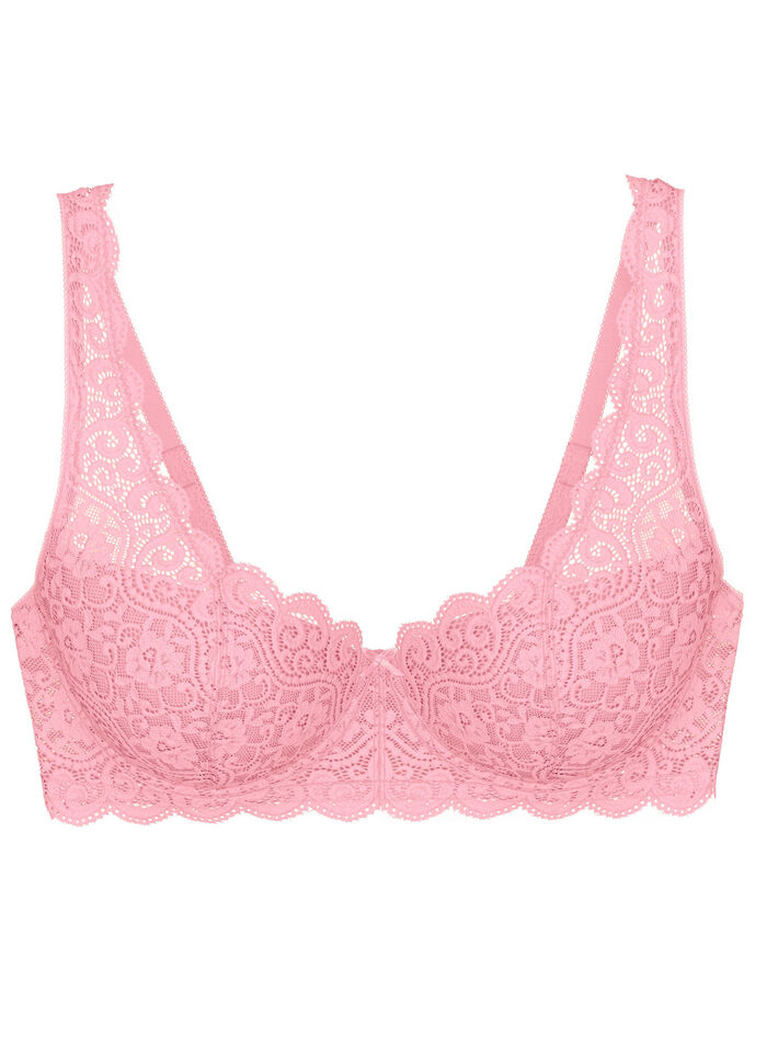 Triumph Amourette beugelbeha met elastische kant FLAMINGO