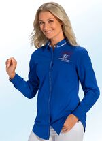 Lange blouse met katoen 