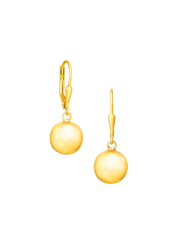 Vergulde zilveren oorbellen 