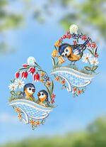 Raamfoto gemaakt van Plauenkant, set van 2 