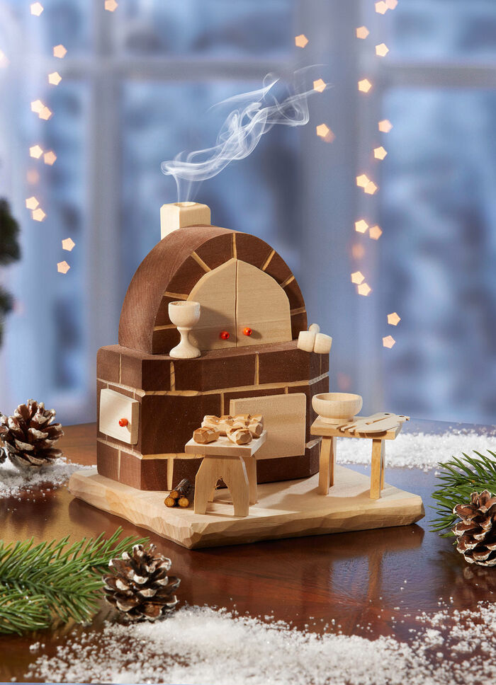 Houten rookoven 