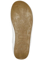 Andrea Conti klomp gemaakt van zacht nappaleer WIT