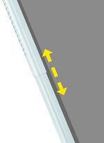 Magic-Fit telescopisch dakraamrooster 