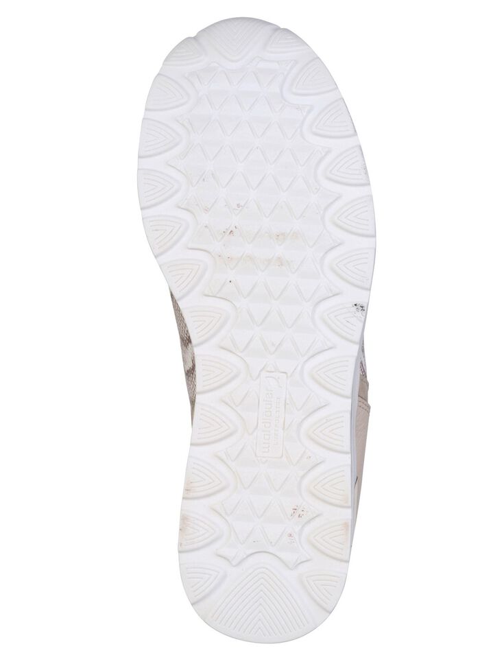 Waldl&auml;ufer, comfortabele dames veterschoenen, breedte H, met uitneembaar voetbed BEIGE-GOLD