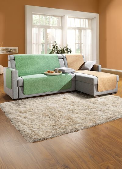 Fauteuil-, bank- en armleuningbeschermers met bandrand 