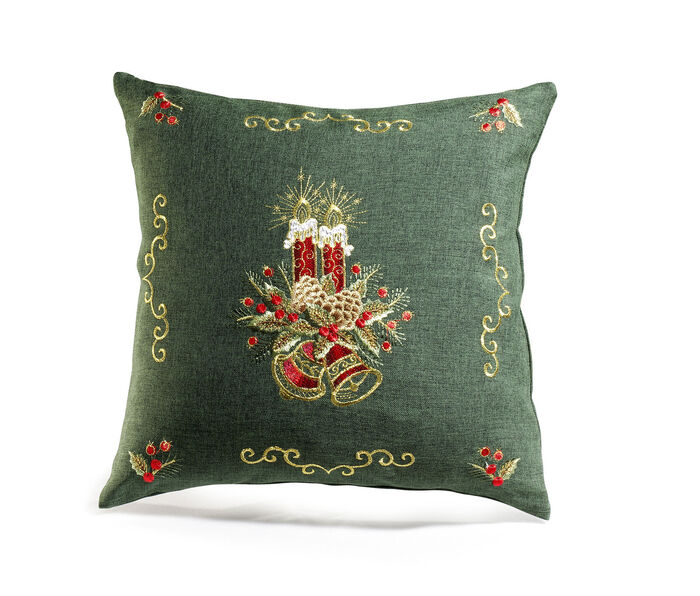 Kerstachtige tafel- en kamerdecoratie 