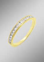 Prachtige damesring met diamanten