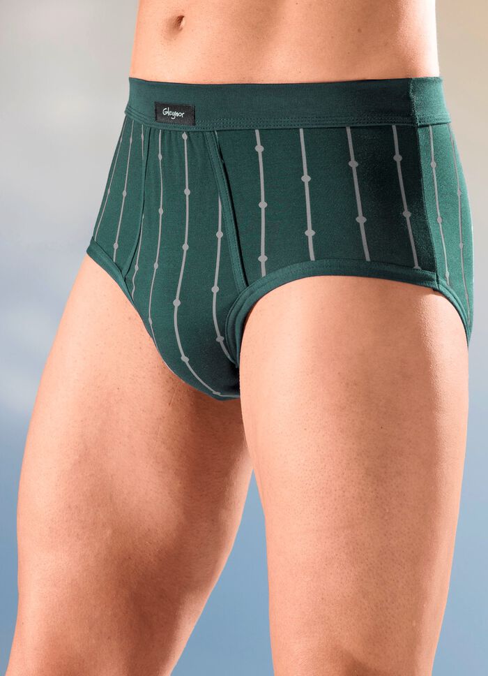 Verpakking van vier slips met zachte tailleband 