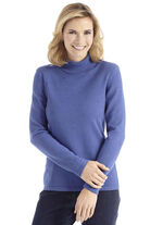 Trui met modale inhoud BLAUW