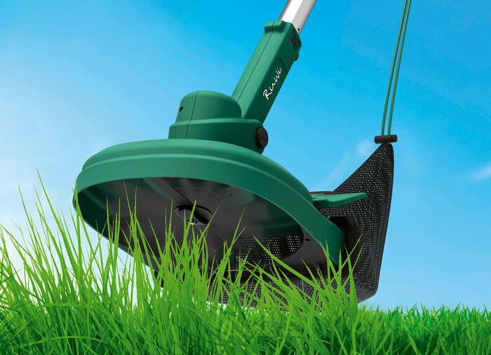 RuWi draadloze trimmer met veiligheidsnet 