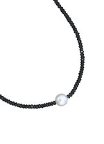 Modern collier met Akoya gekweekte parel 