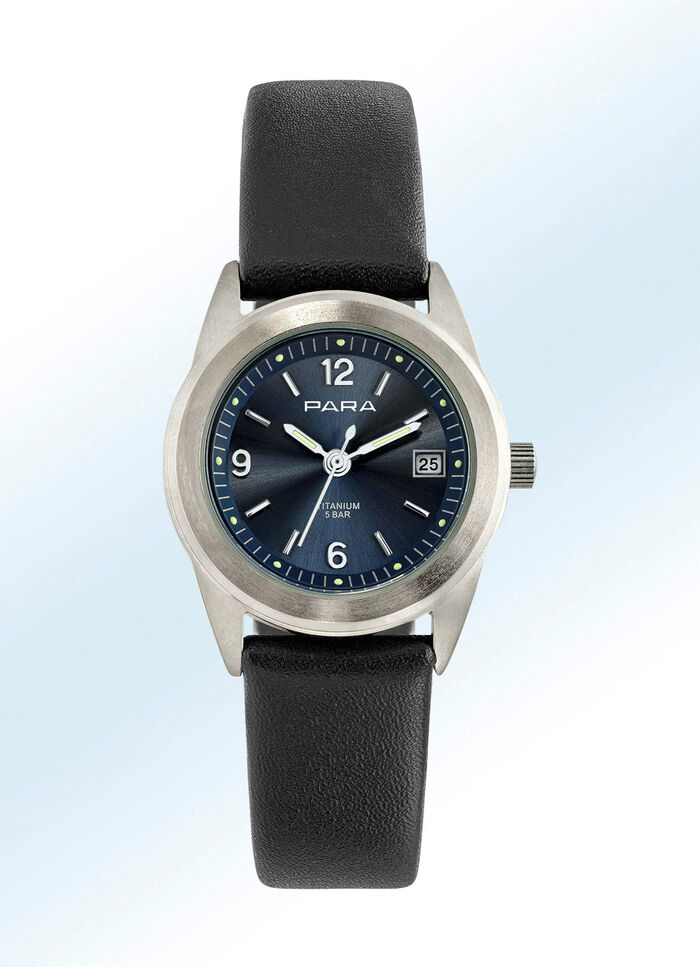 Klassiek kwarts partnerhorloge 
