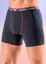 Vierpack boxershorts met elastische tailleband 