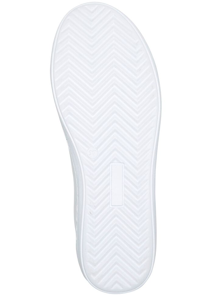 Andrea Conti sneakers met kleurrijke elastische banden WIT