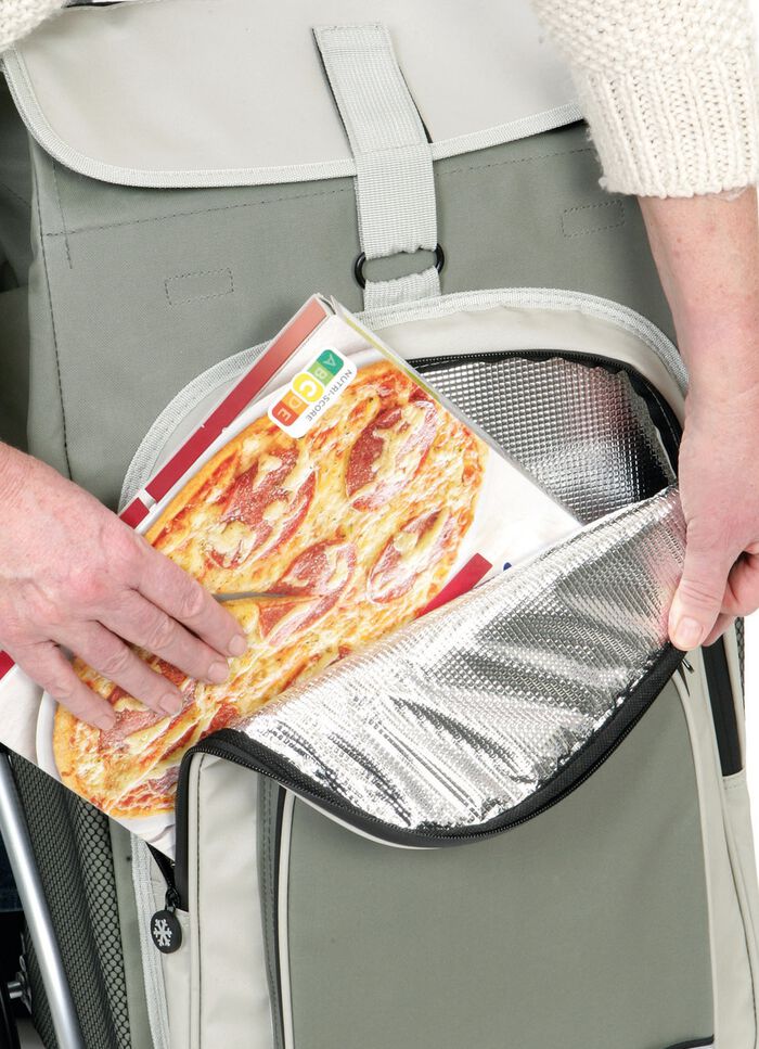 Lichtgewicht en stille Royal Shopper boodschappenscooter GRIJS