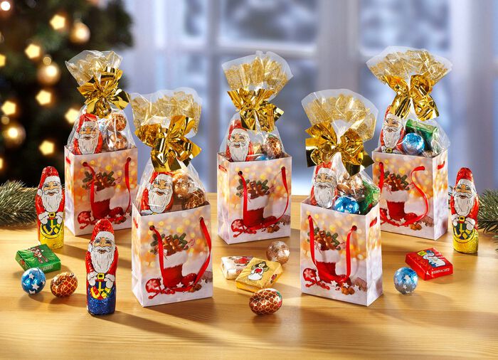 Set van 5 zakjes inclusief zoete vulling 