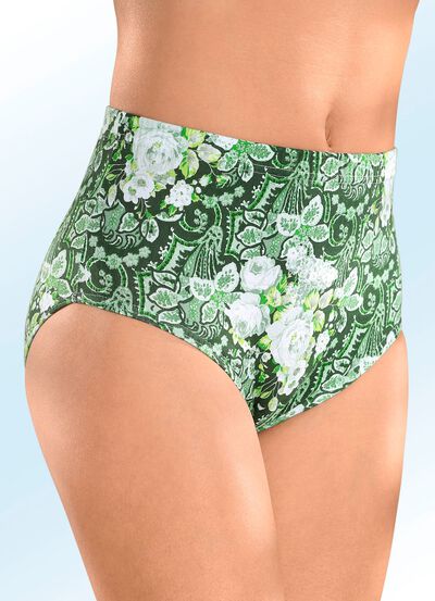 Set van vijf slips met elastische tailleband 