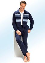 Loungewear met strependesign 