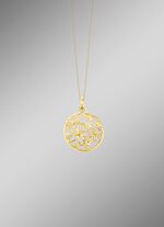 Filigraan hanger in bloemmotief 