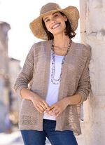 Vest in fijn netbreisel 