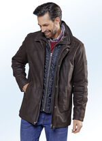 Jas gemaakt van geitennappaleer 