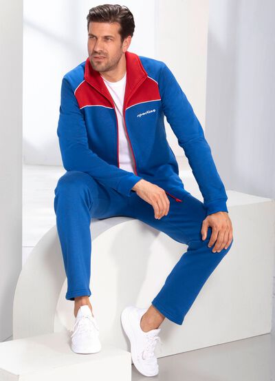 Vrijetijdspak met elastische tailleband 