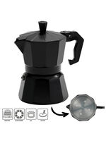 Espressoset, 4-delig ZWART