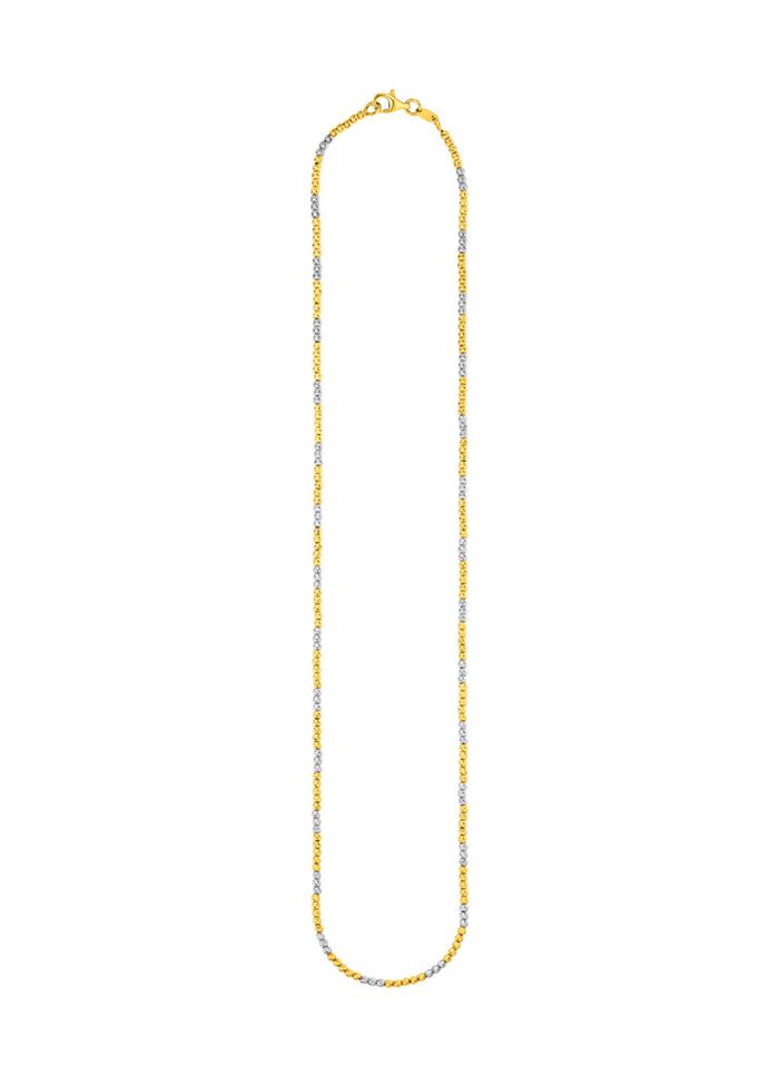 Halsketting, machinaal gegraveerd 