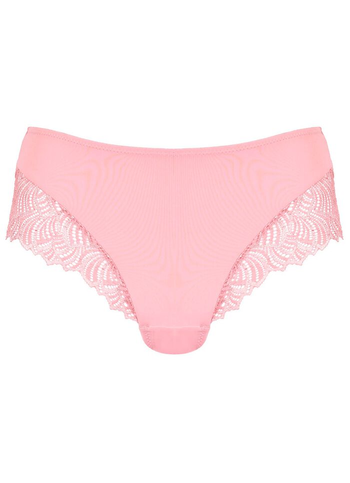 Naturana slipje met delicate elastische kant 