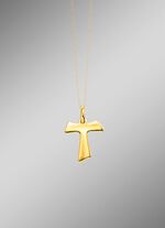 Elegantie in elk opzicht: de kruis-tau-hanger 