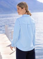 Blouse met overhemdkraag 