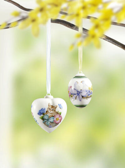 Hutschenreuther jaarhanger 2024 gemaakt van hoogwaardig porselein 