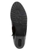 Remonte enkellaars met decoratieve stiksels aan de zijkant 